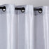 Adore the Decor™ Faux Silk 54 x 84 in. Single Grommet Curtain Panel